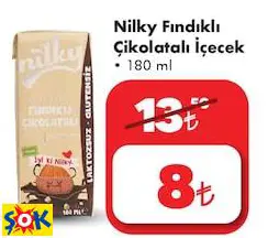 NİLKY FINDIKLI ÇİKOLATALI İÇECEK 180 ML